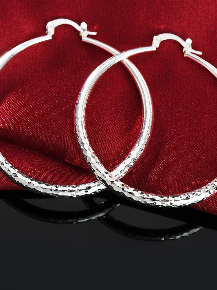 Classic 3cm Hoop Earrings | Polished Gold-Tone Alloy for Daily Wear