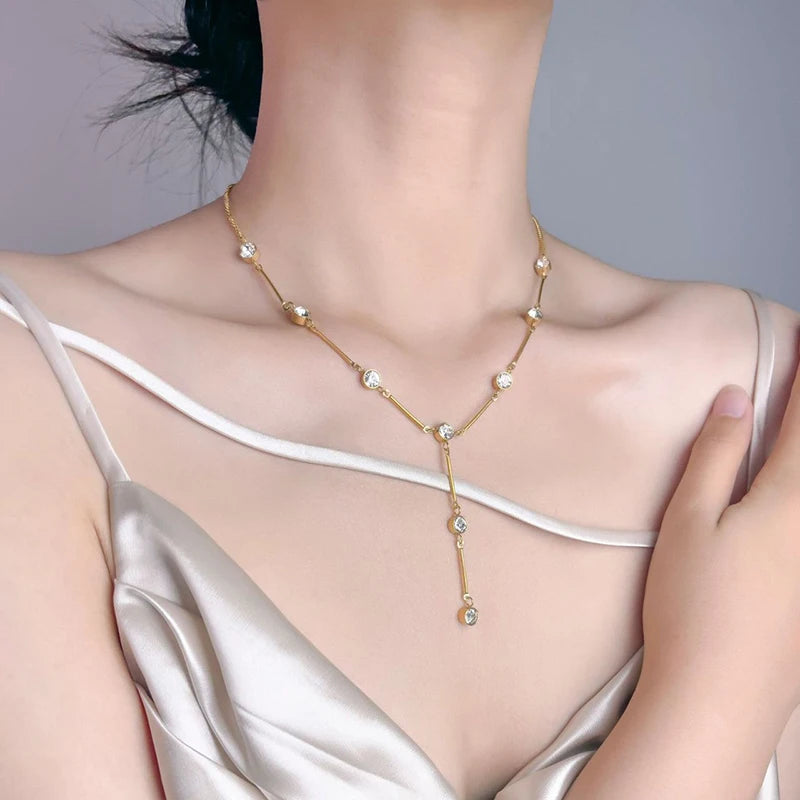 Minimalist Love Heart Pendant | Waterproof 316L Stainless Steel Adjustable Gold Necklace
