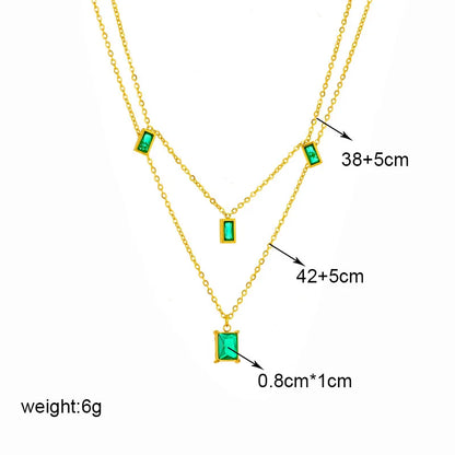 Multilayer Butterfly, Moon & Evil Eye Pendant Necklace | Waterproof 316L Stainless Steel