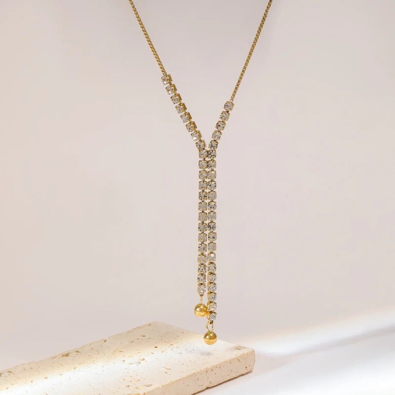 Minimalist Love Heart Pendant | Waterproof 316L Stainless Steel Adjustable Gold Necklace