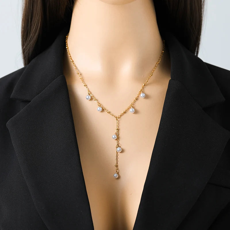 Minimalist Love Heart Pendant | Waterproof 316L Stainless Steel Adjustable Gold Necklace