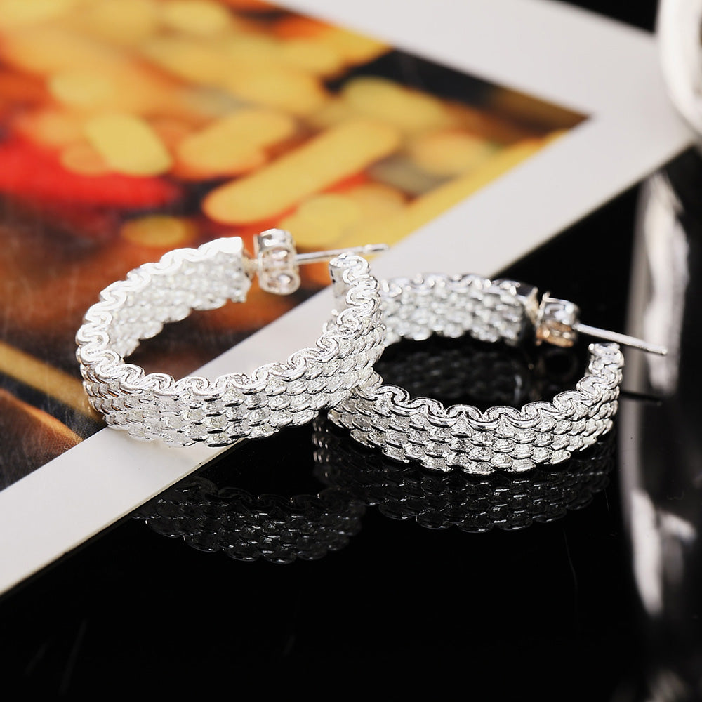 Minimalist 925 Sterling Silver Charm Studs | Everyday Luxe Earrings