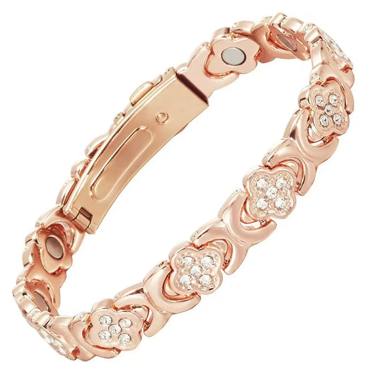 Four-Leaf Clover Bracelet | Stylish Unisex Good Luck Charm