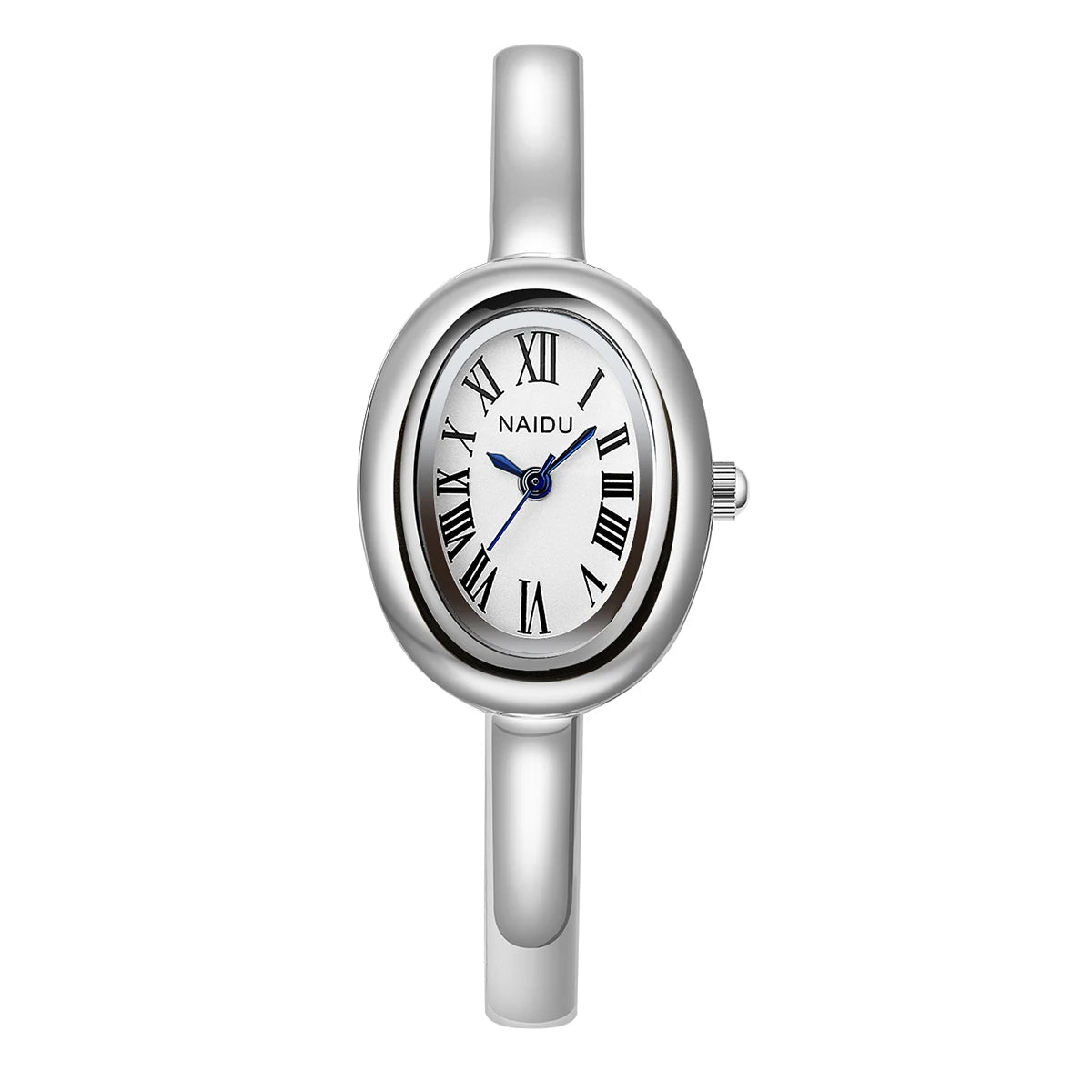 Gold-Tone Roman Numeral Bangle Watch | Minimalist Ladies' Timepiece