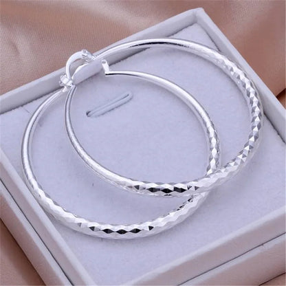 Classic 3cm Hoop Earrings | Polished Gold-Tone Alloy for Daily Wear