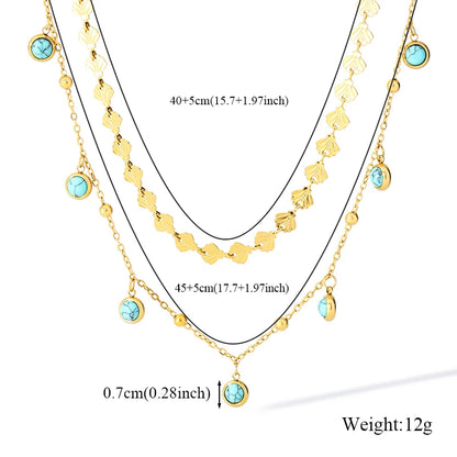 Sparkling Zircon Heart Pendant | Waterproof 316L Stainless Steel Clavicle Necklace