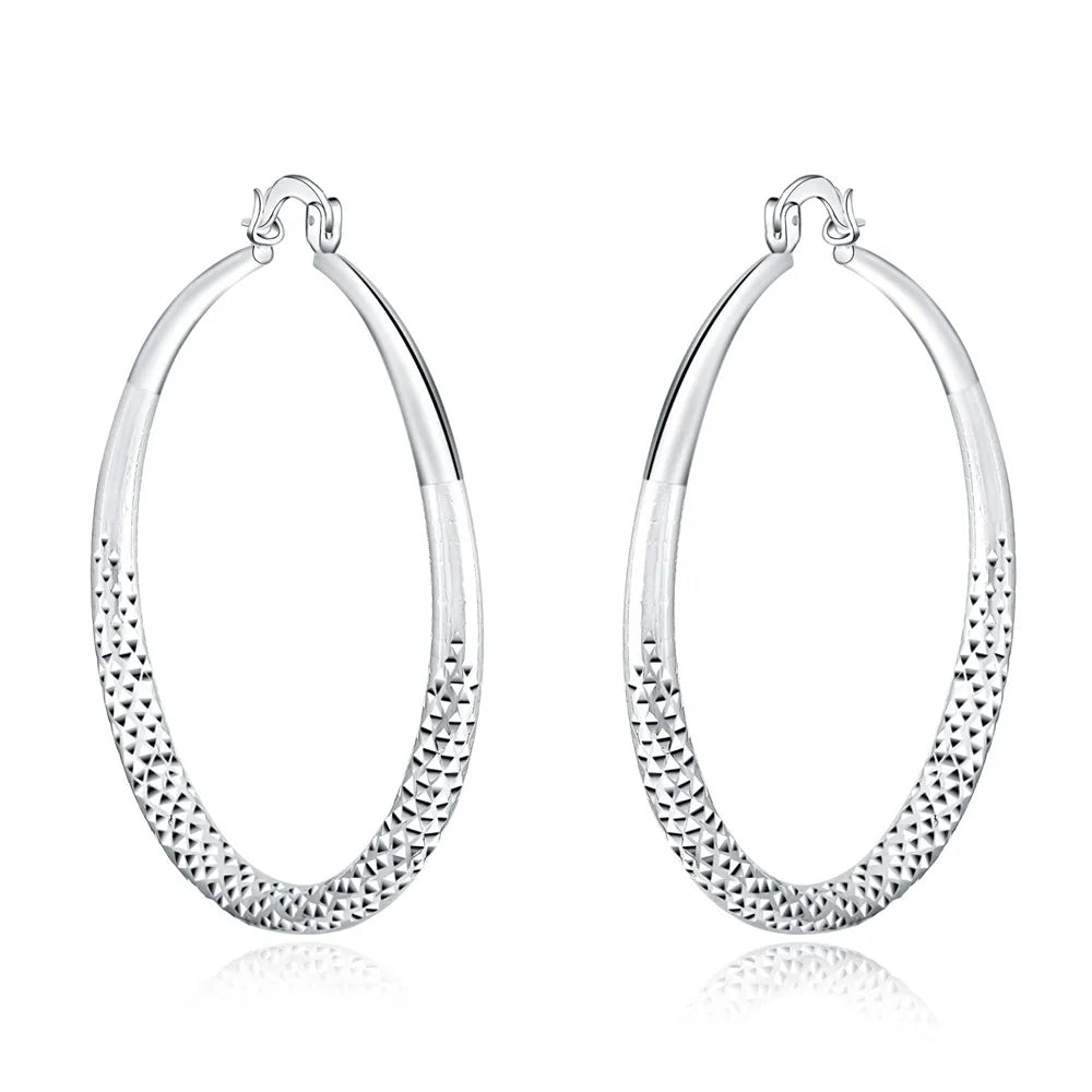 Classic 3cm Hoop Earrings | Polished Gold-Tone Alloy for Daily Wear