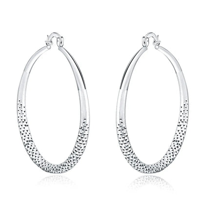 Classic 3cm Hoop Earrings | Polished Gold-Tone Alloy for Daily Wear