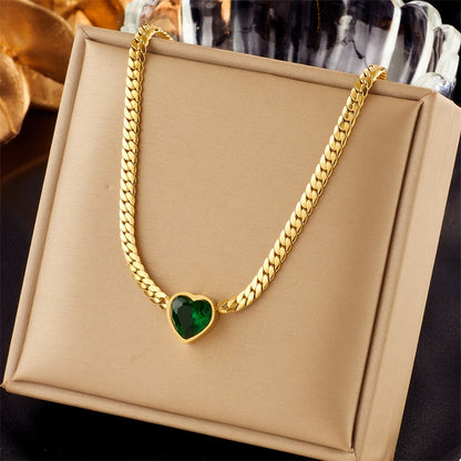 Multilayer Butterfly, Moon & Evil Eye Pendant Necklace | Waterproof 316L Stainless Steel