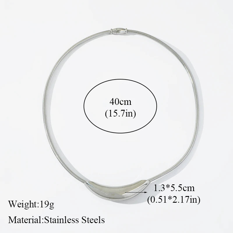 Solid Sphere Minimalist Necklace | Waterproof 316L Stainless Steel Gold Bead Link Chain